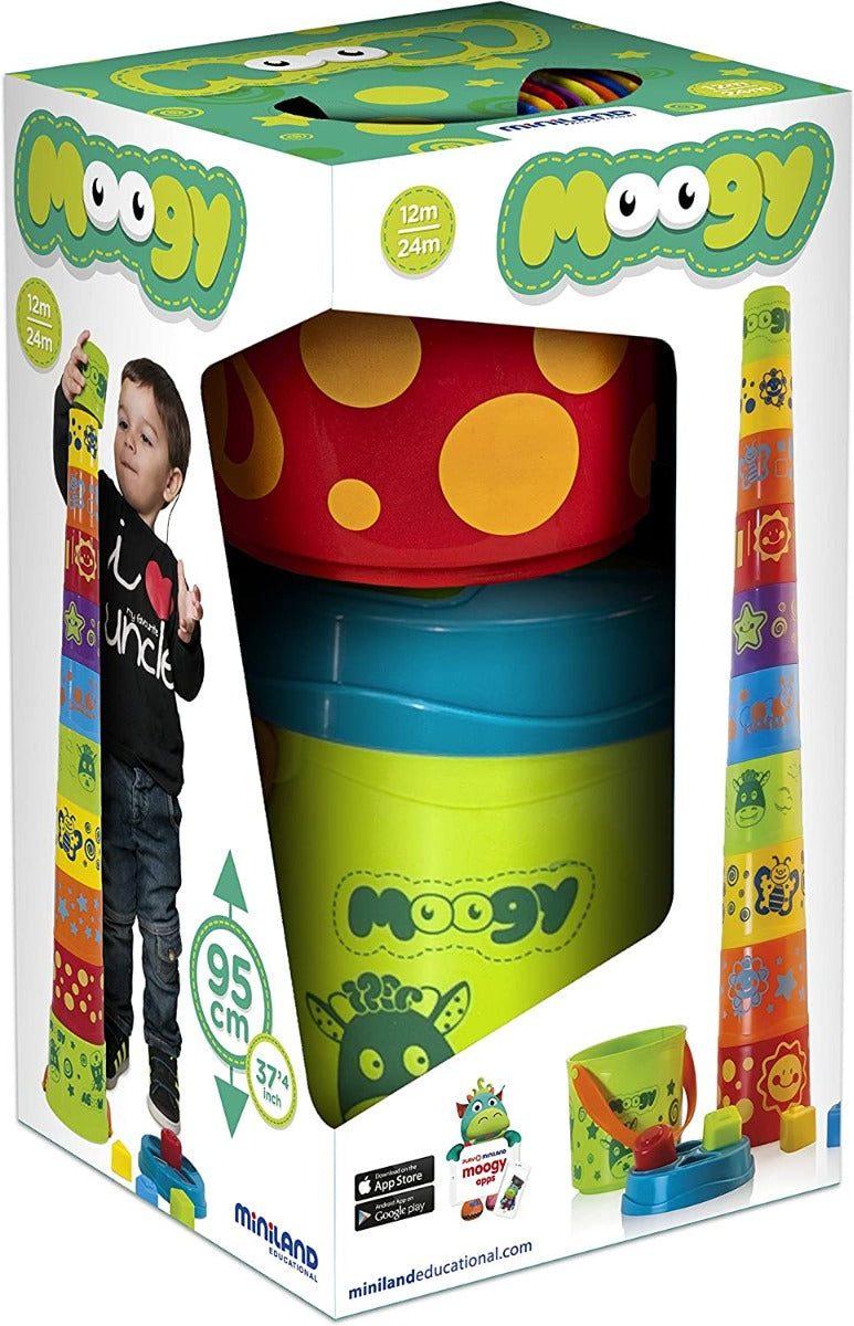 Buy Miniland Giantte Moogy Stacking Game | Yallatoys.com