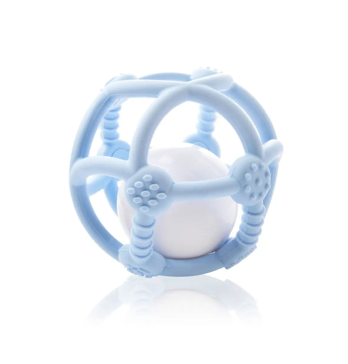 Kidsme Silicone Teething Ball Blue Kidsme Yallatoys
