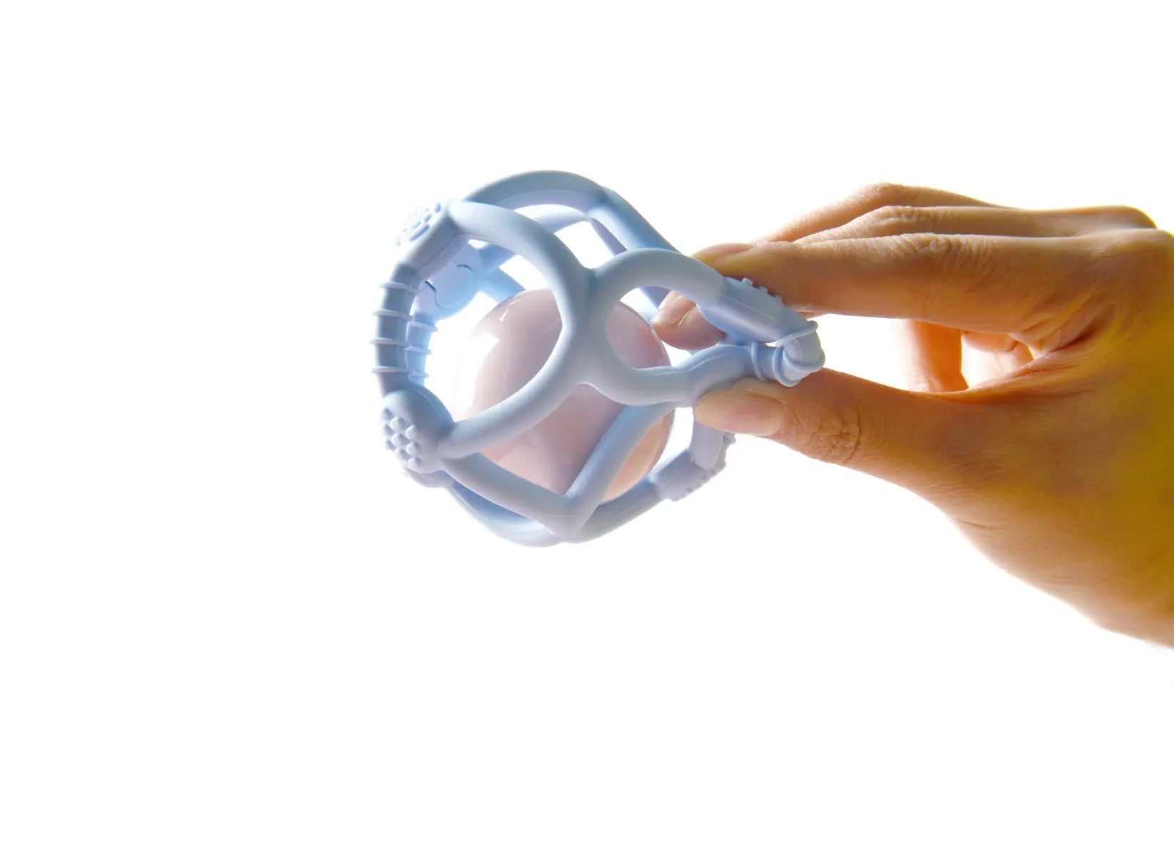 Kidsme Silicone Teething Ball Blue Kidsme Yallatoys