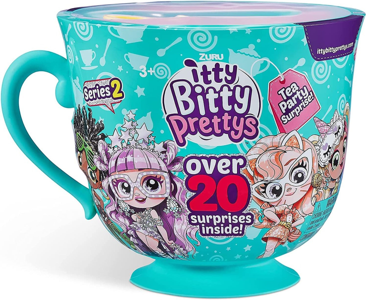 Buy Itty Bitty Prettys Tea Party Surprise Series 2 Giant Teacup Collectible (Sold Separately Subject to Availability) | Yallatoys.com