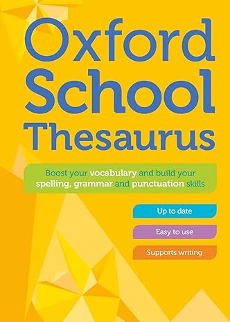 Buy Oxford School Thesaurus  | Yallatoys.com