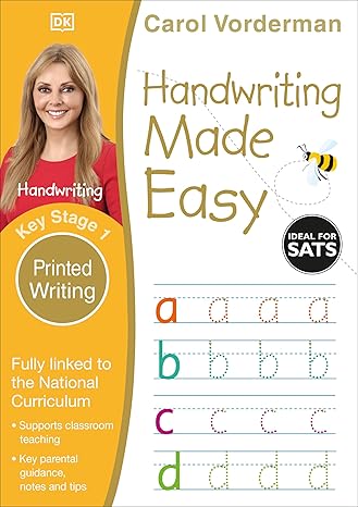 Buy Carol Vorderman Handwriting Made Easy Key Stage  1 | Yallatoys.com