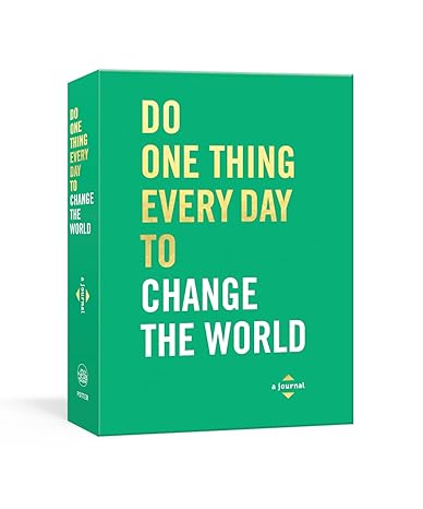 Buy Do One Thing Every Day to Change the World: A Journal | Yallatoys.com