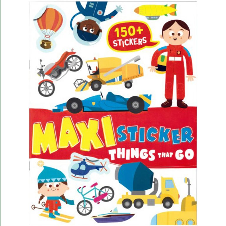 Buy Maxi Stickers Things That Go | Yallatoys.com