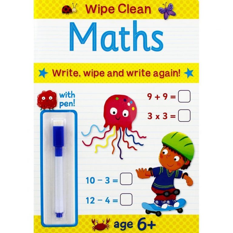 Buy Wipe Clean Maths | Yallatoys.com