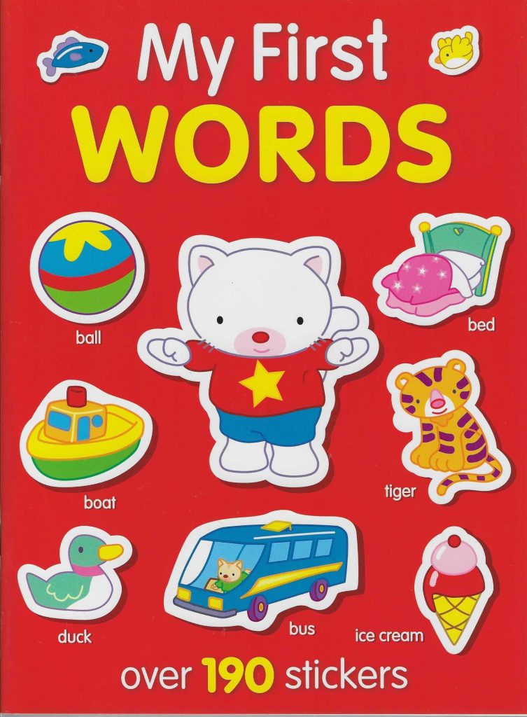 Buy My First Words And Stickers | Yallatoys.com