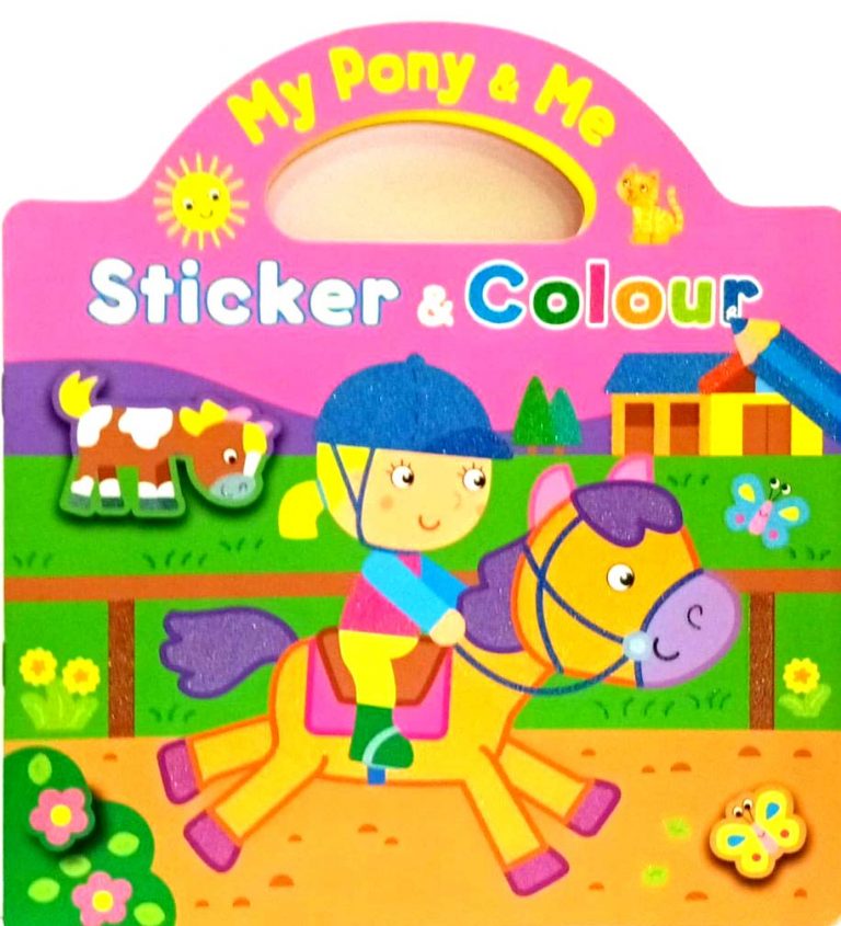 Buy Pony Club Fun Sticker & Colour Book 1 | Yallatoys.com