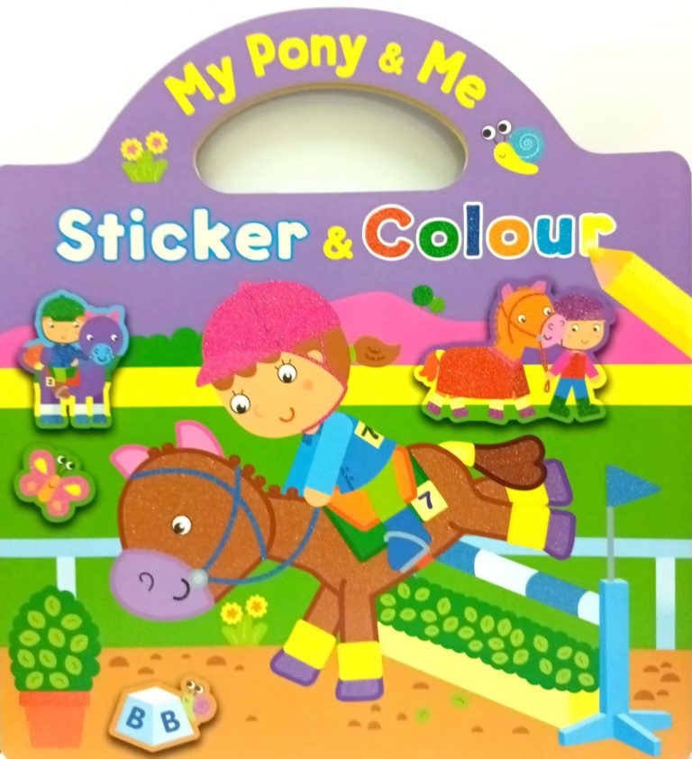 Buy Pony Club Fun Sticker & Colour Book 4 | Yallatoys.com