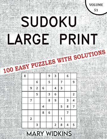 Buy Large Print Sudoku Packed With Puzzle Fun! | Yallatoys.com