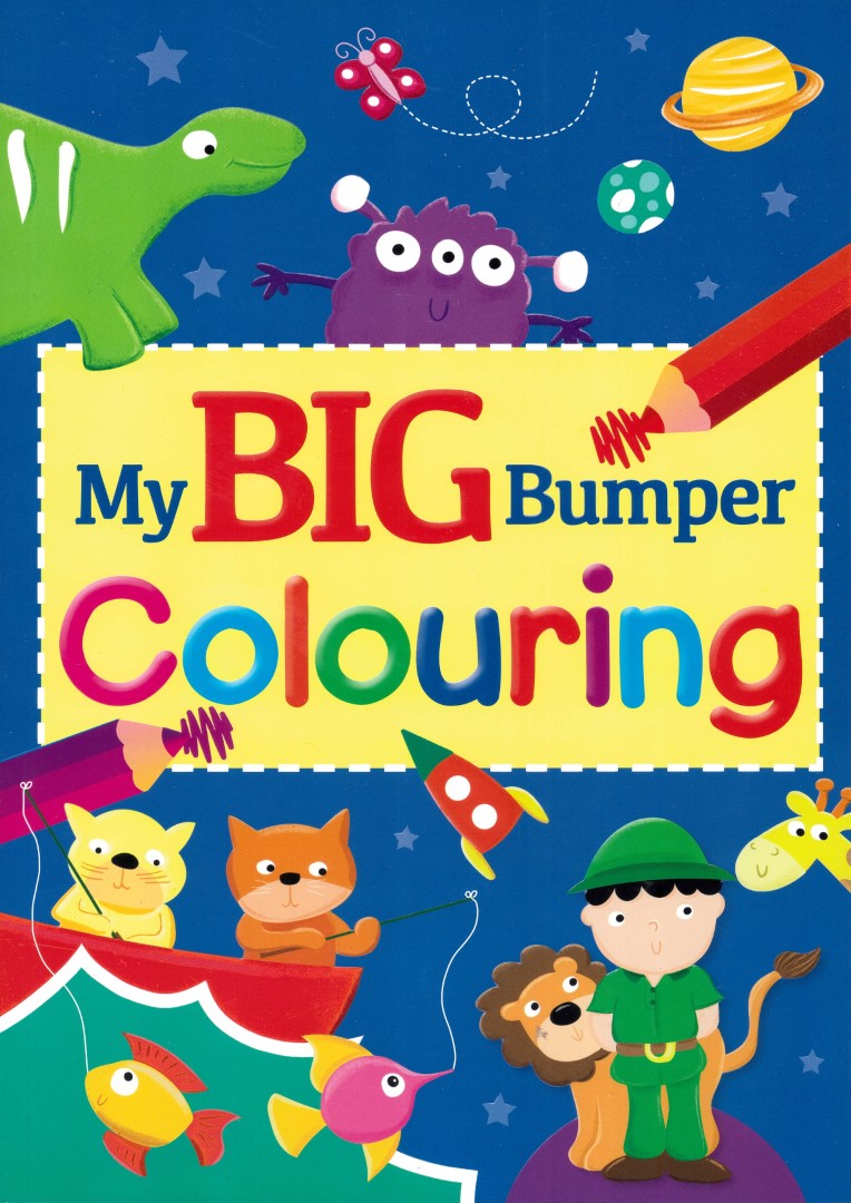 Buy My Big Bumper Colouring | Yallatoys.com