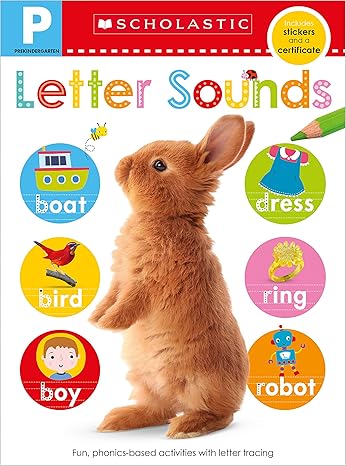Buy Letter Sounds Pre-K Workbook | Yallatoys.com
