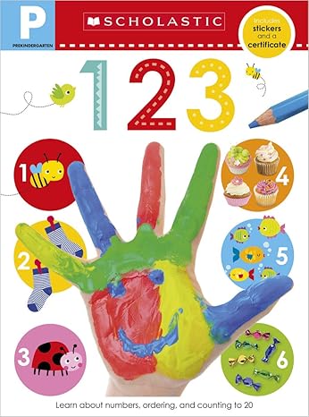 Buy Pre K skills Workbook 123 | Yallatoys.com