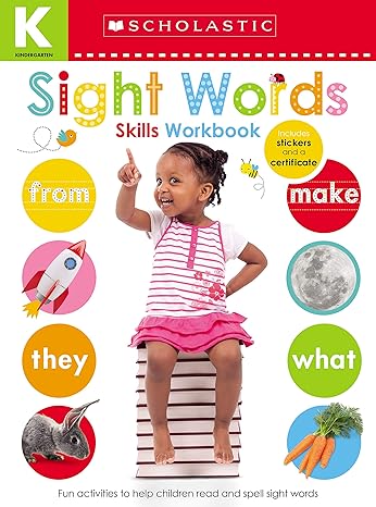 Buy Sight Words Kindergarten Workbook | Yallatoys.com