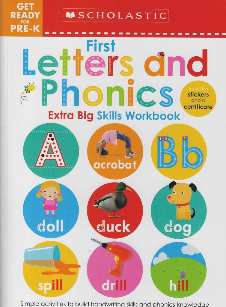 Buy First Letters And Phonics Extra Big Skills Workbook | Yallatoys.com