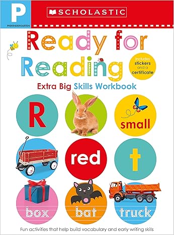 Buy Pre K Ready For Reading Extra Big Skills Workbook | Yallatoys.com