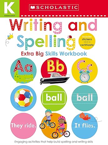 Buy Kindergarten Writing And Spelling Extra Big Skill | Yallatoys.com