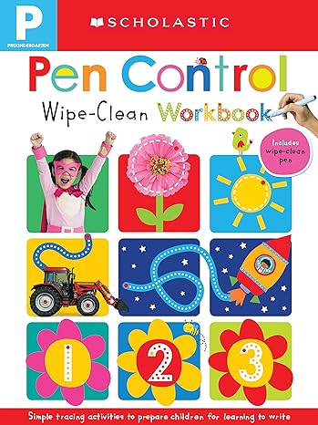 Buy Pen Control Wipe Clean Workbook | Yallatoys.com