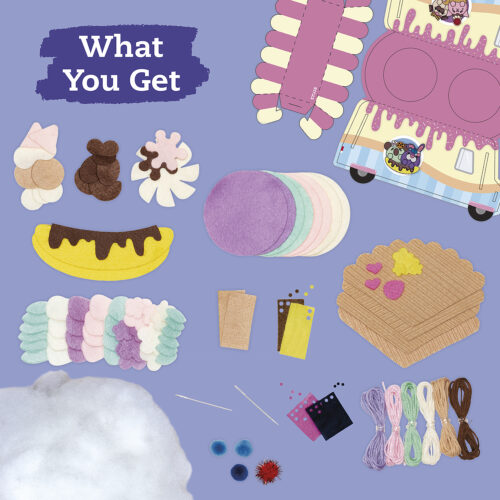 Buy Sew Your Own Ice Cream Animals | Yallatoys.com