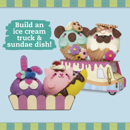 Buy Sew Your Own Ice Cream Animals | Yallatoys.com