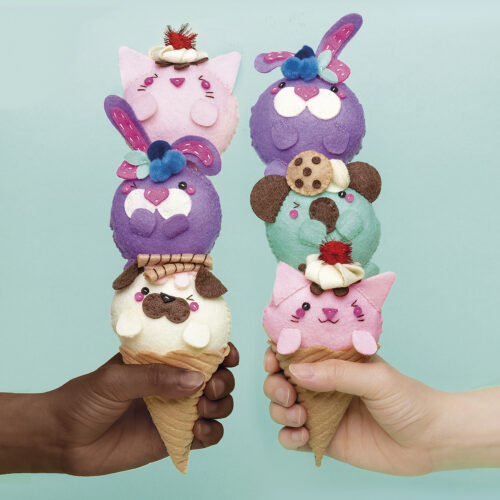 Buy Sew Your Own Ice Cream Animals | Yallatoys.com