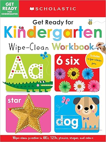Buy Kindergarten Wipe Clean Workbook | Yallatoys.com