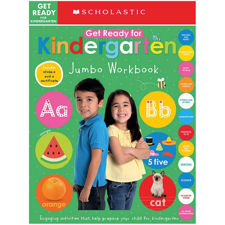 Buy Get Ready For Kindergarten Jumbo Workbook | Yallatoys.com