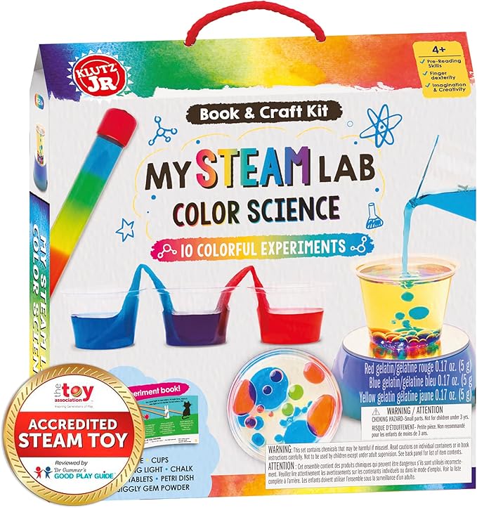 Buy Klutz Jr. My Steam Lab Color Science | Yallatoys.com