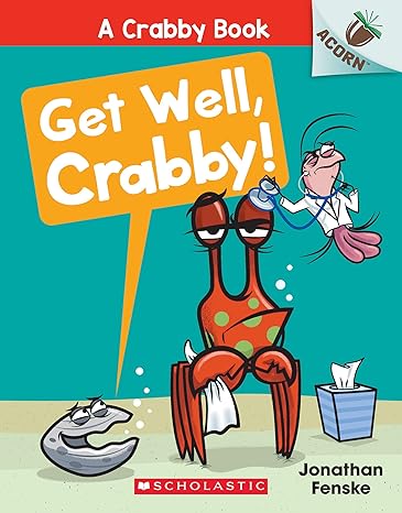 Buy A Crabby Book Get Well Crabby | Yallatoys.com
