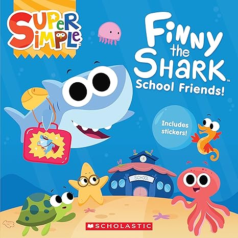 Buy Super Simple Finny The Shark School Friends | Yallatoys.com