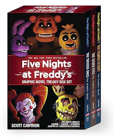 Buy Five Nights At Freddys Graphic Novel Trilogy Box Set | Yallatoys.com