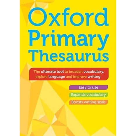 Buy Oxford Primary Thesaurus  | Yallatoys.com