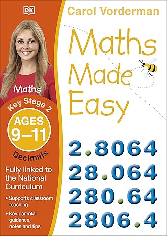 Buy Maths Made Easy Decimals Ages 9-11 Key Stage 2 | Yallatoys.com