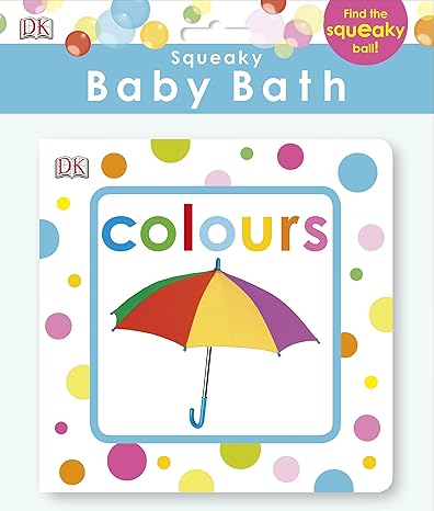 Buy Squeaky Baby Bath Book Colours | Yallatoys.com
