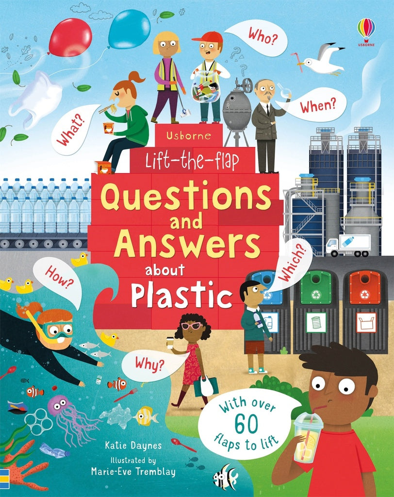 Buy Lift-the-Flap Questions and Answers about Plastic | Yallatoys.com
