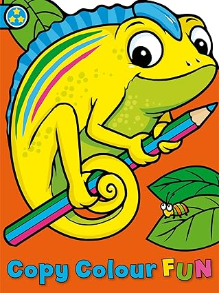 Buy Copy Colour Fun Chameleon Book | Yallatoys.com