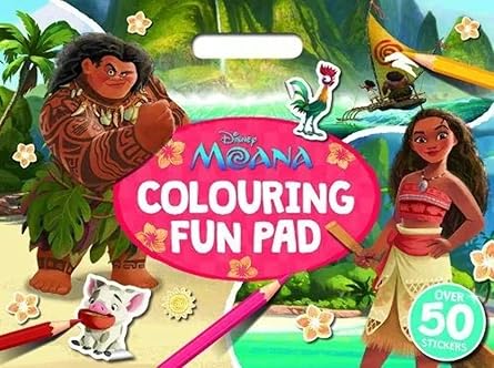 Buy Disney Moana Colouring Fun Pad | Yallatoys.com