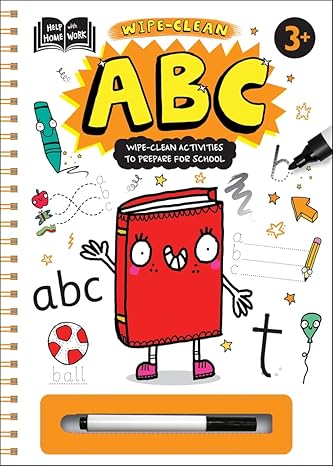 Buy Abc Wipe Clean Activities To Prepare For School | Yallatoys.com