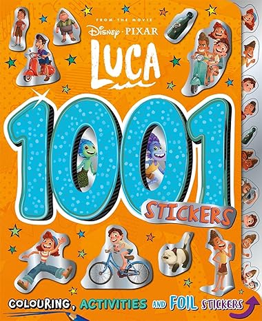 Buy Disney Pixar Luca 1001 Stickers | Yallatoys.com