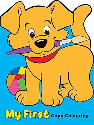 Buy My First Copy Colouring Book Puppy | Yallatoys.com
