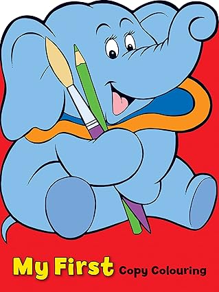 Buy My First Copy Colouring Book Elephant | Yallatoys.com