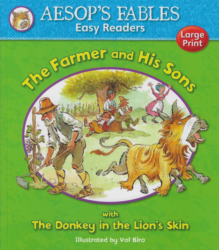 Buy Aesops Fables Easy Readers The Farmer And His Sons | Yallatoys.com