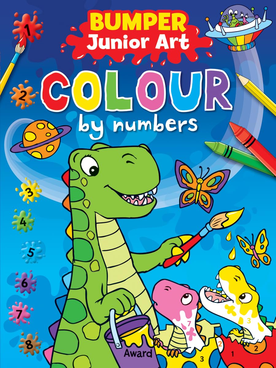 Buy Bumper Junior Art Colour By Numbers | Yallatoys.com