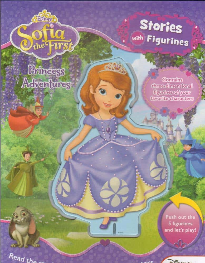 Buy Sofia the First Storybook with push-out figurines | Yallatoys.com