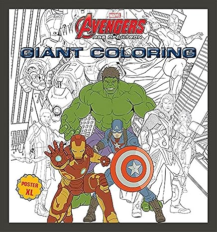 Buy Avengers Age of Ultron My Giant Coloring Poster XL | Yallatoys.com