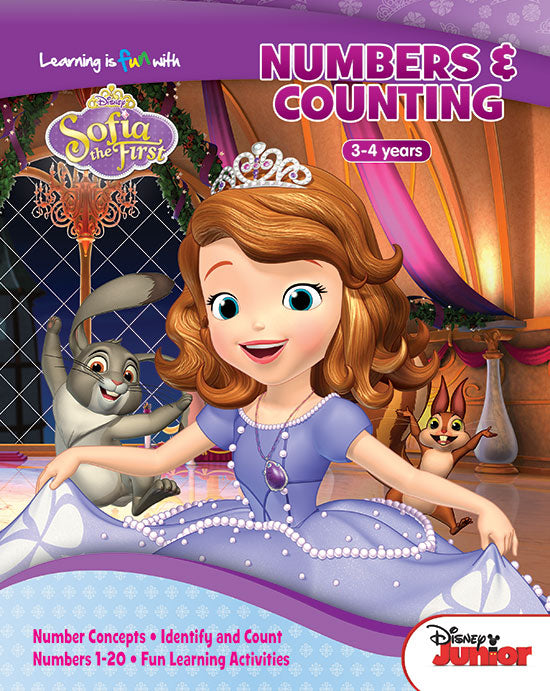 Buy Learning Is Fun With Sofia Numbers And Counting | Yallatoys.com