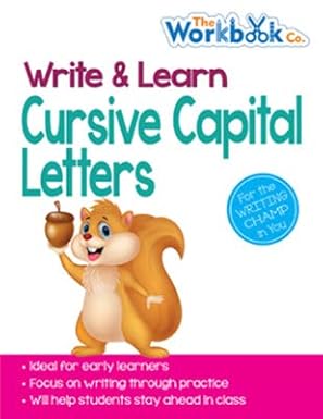 Buy Write and Learn Capital Cursive Letters | Yallatoys.com