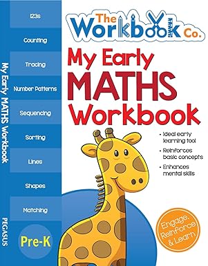Buy My Early Maths Workbook | Yallatoys.com