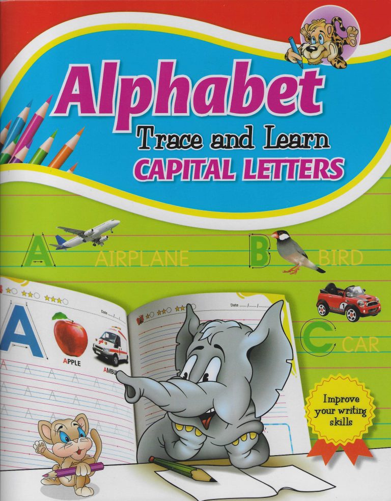 Buy Capital Alphabet Book Trace and Learn | Yallatoys.com