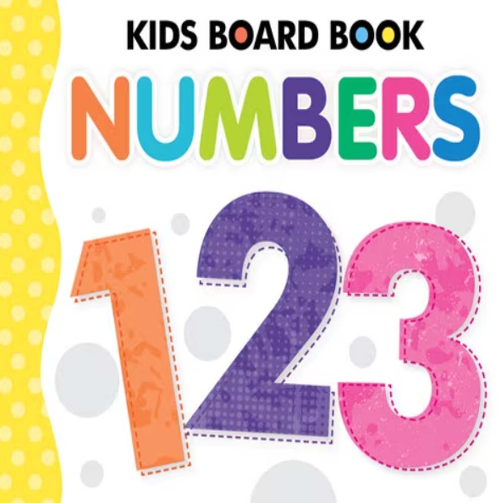 Buy Kids Board Book Numbers 1 2 3 | Yallatoys.com