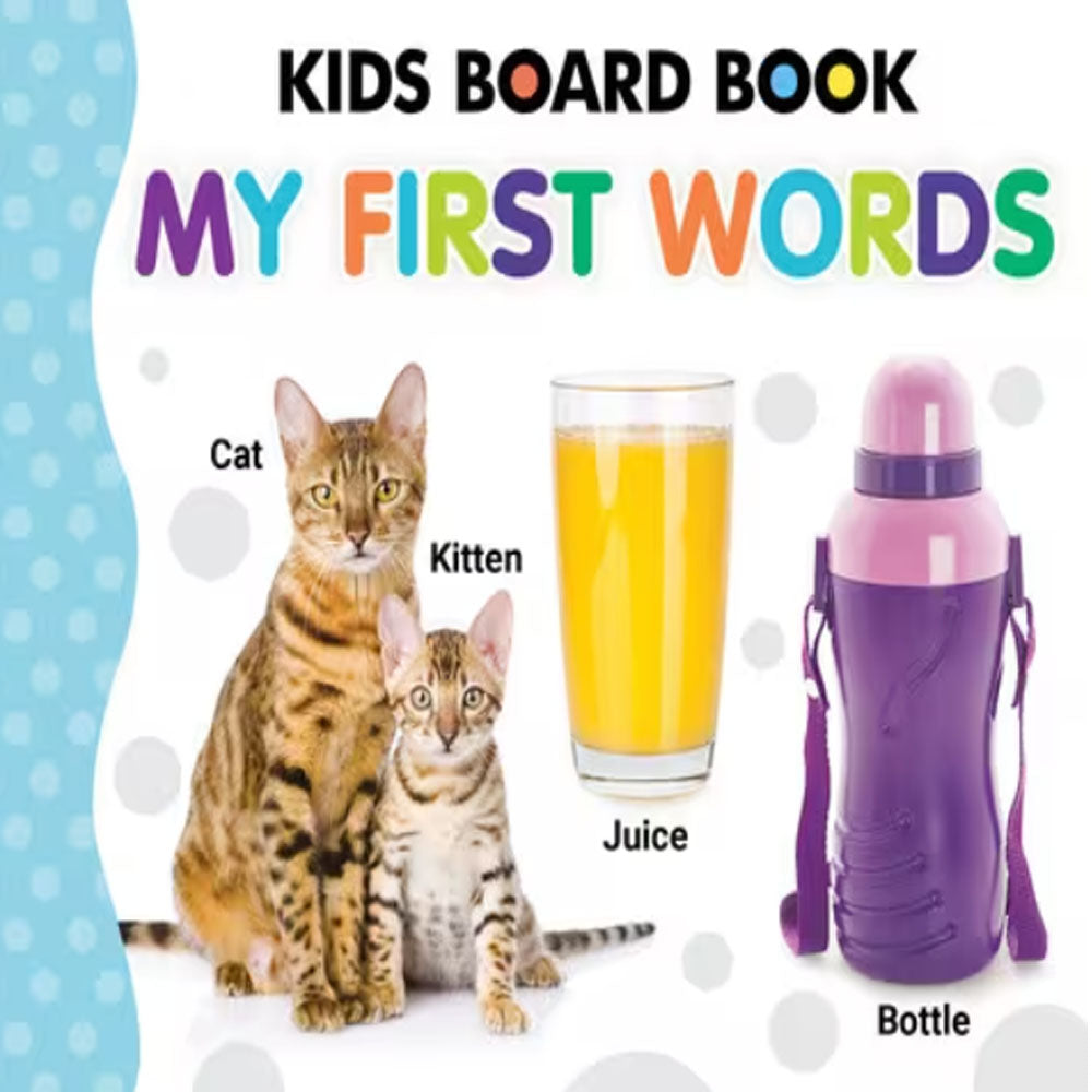 Buy Kids Board Book My First Words | Yallatoys.com
